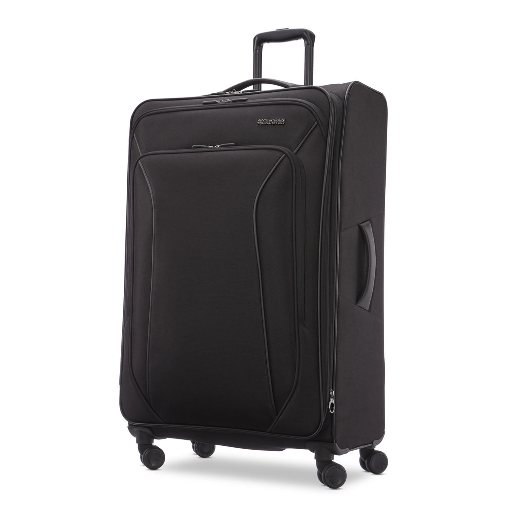 American Tourister X - Lite 3 - Piece Luggage Set with Spinner Wheels - Light Grey