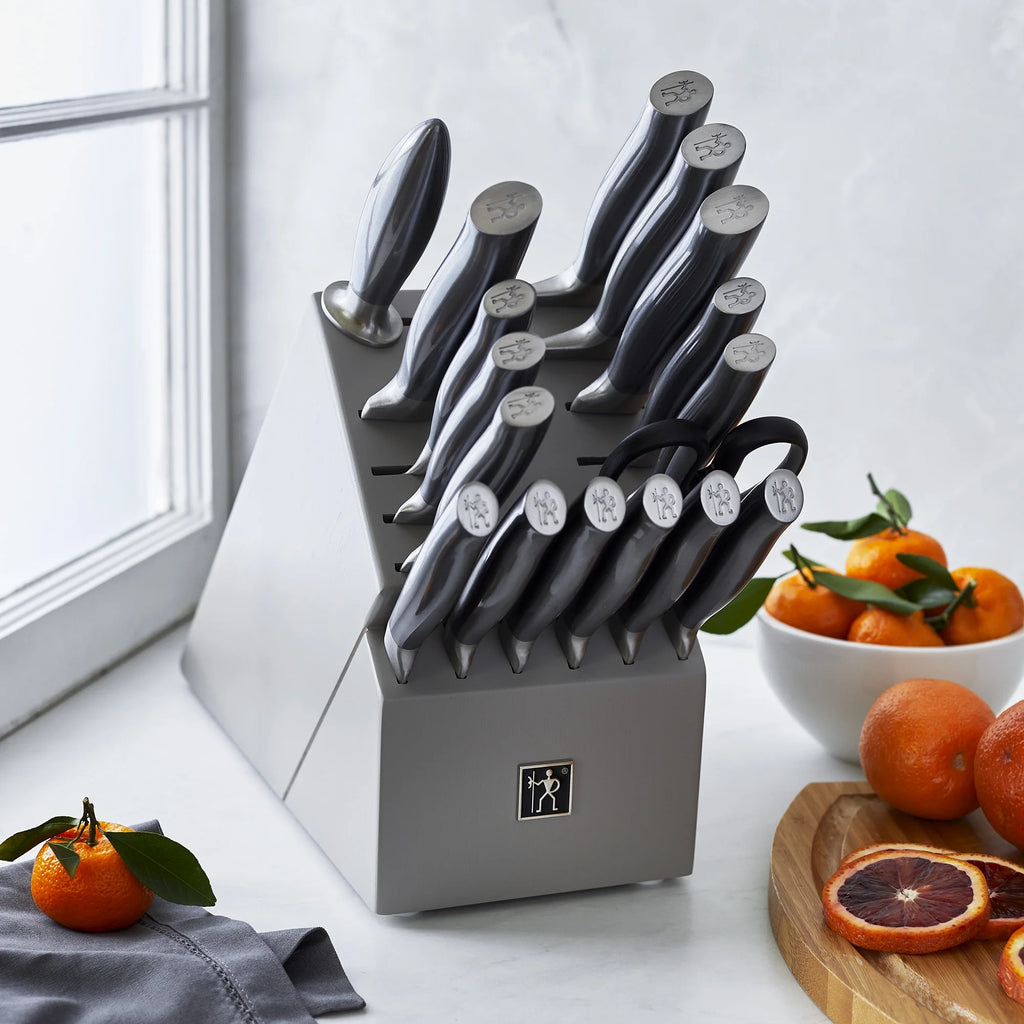 J.A. Henckels International Graphite 14 - Pc Self - Sharpening Knife Block Set