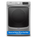 Maytag MED5630HC 7.3 Cu ft Electric Dryer Metallic Slate