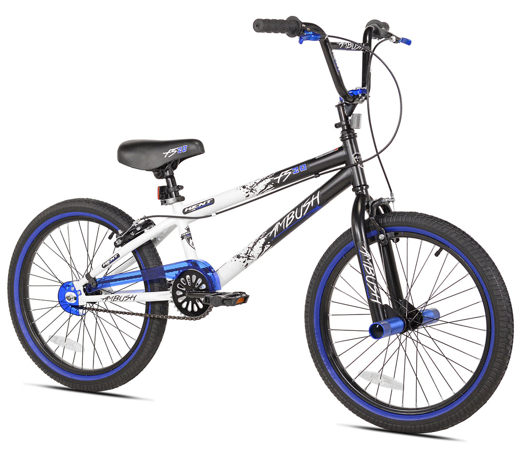 Bicycles 20" Boy'S Ambush BMX Bike, Black/Blue