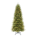 Slender Green Realistic Artificial Fir Christmas Tree Size: 6.5' H