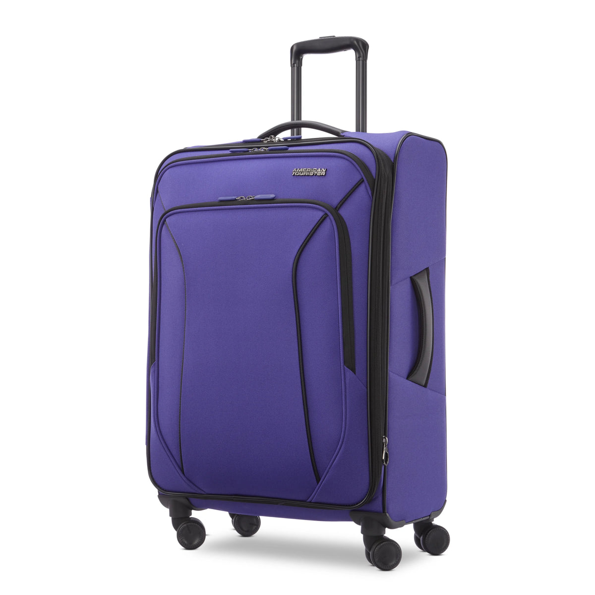 American Tourister X - Lite 3 - Piece Luggage Set with Spinner Wheels - Light Grey