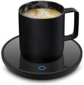 Jisile Coffee Mug Warmer, Smart Coffee Warmer Candle Warmer with Auto Shut Off for Office Desk, Cup Warmer with 2 Temperature, Electric Beverage Drink