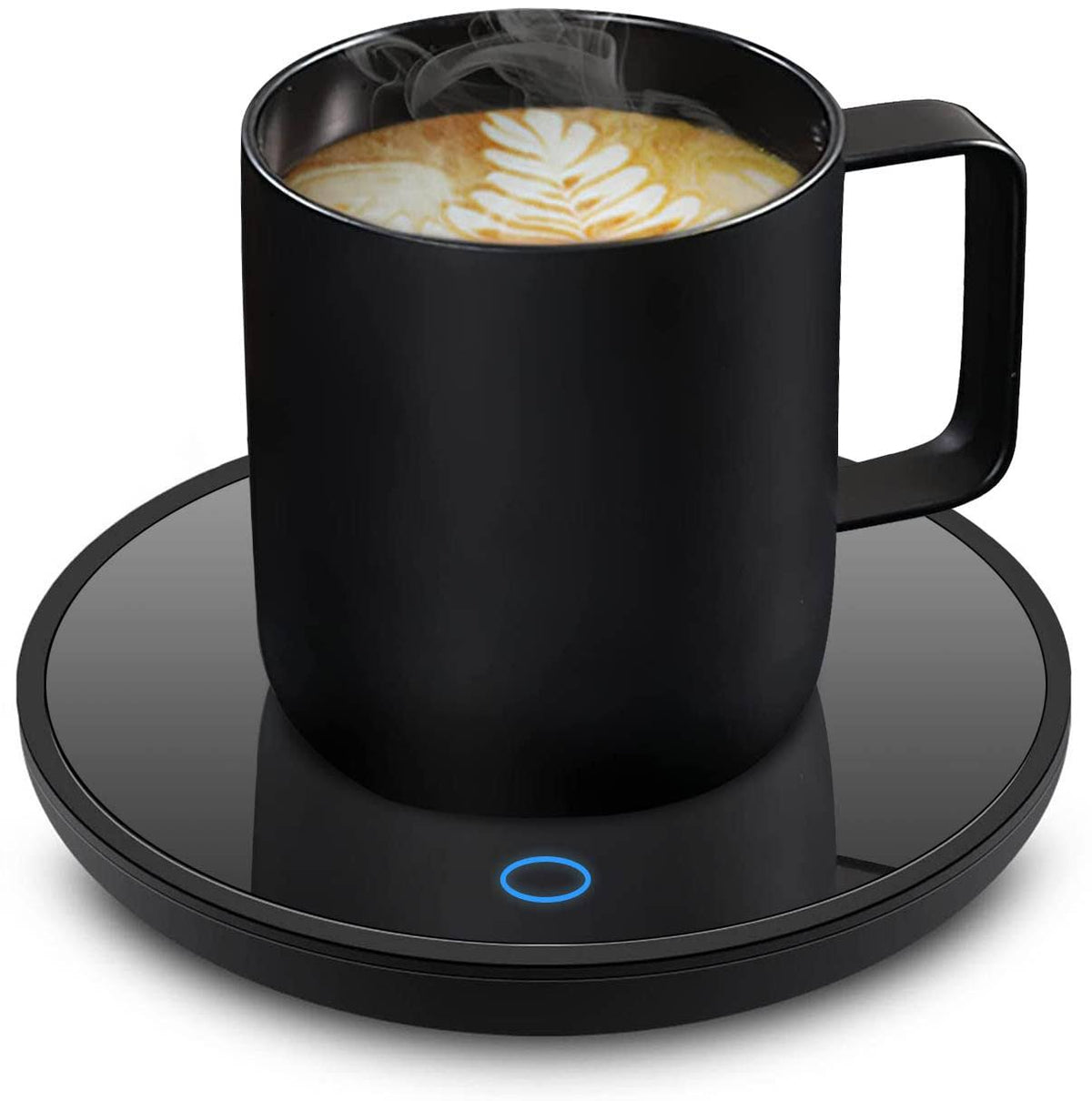 Jisile Coffee Mug Warmer, Smart Coffee Warmer Candle Warmer with Auto Shut Off for Office Desk, Cup Warmer with 2 Temperature, Electric Beverage Drink
