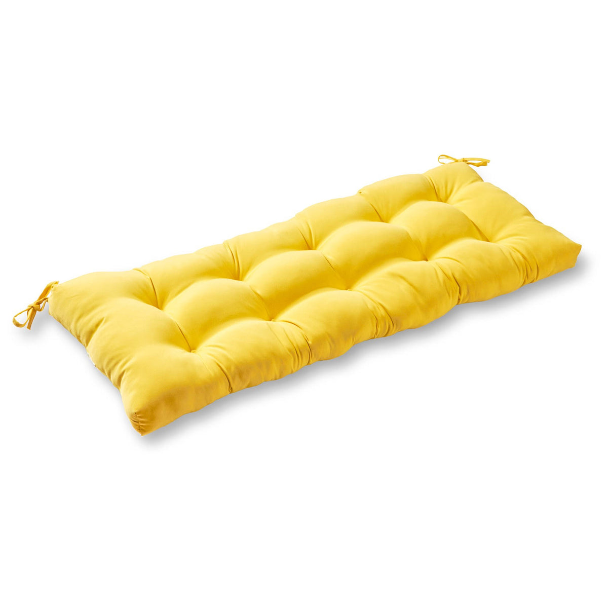 Kensington Garden 17"x44" Solid Outdoor Bench Cushion Sunbeam