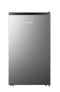 Hisense 4.4 Cu ft. Single Door Mini Fridge with Chiller Silver 18.7" Width