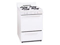 Premier SCK100OP - 24 in Freestanding All Gas Range with Open 3 Cu. Ft. Total Oven Capacity in White
