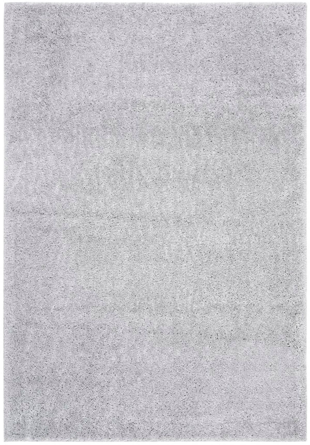 Safavieh August Shag Collection Rug - Silver - 4x6 Feet