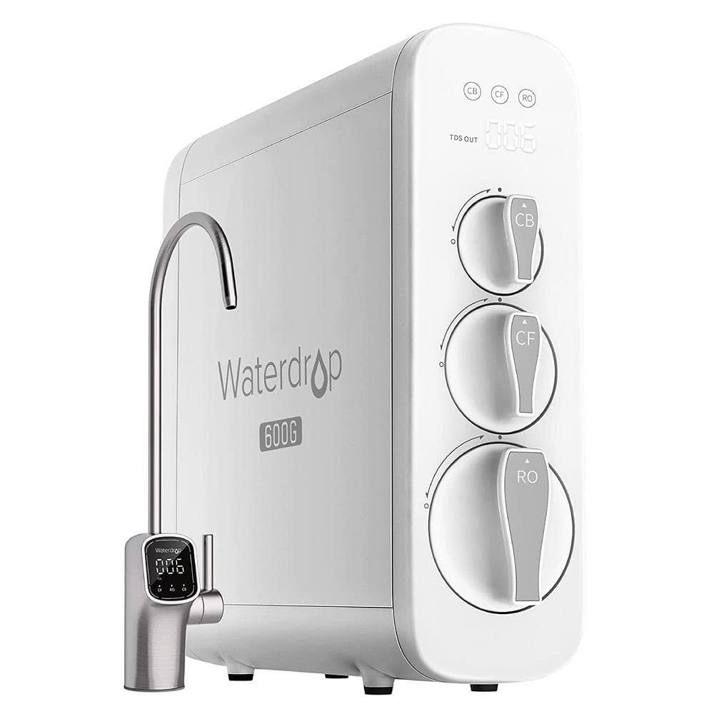 Waterdrop - G3P600 Remineralization Reverse Osmosis Water Filter - White