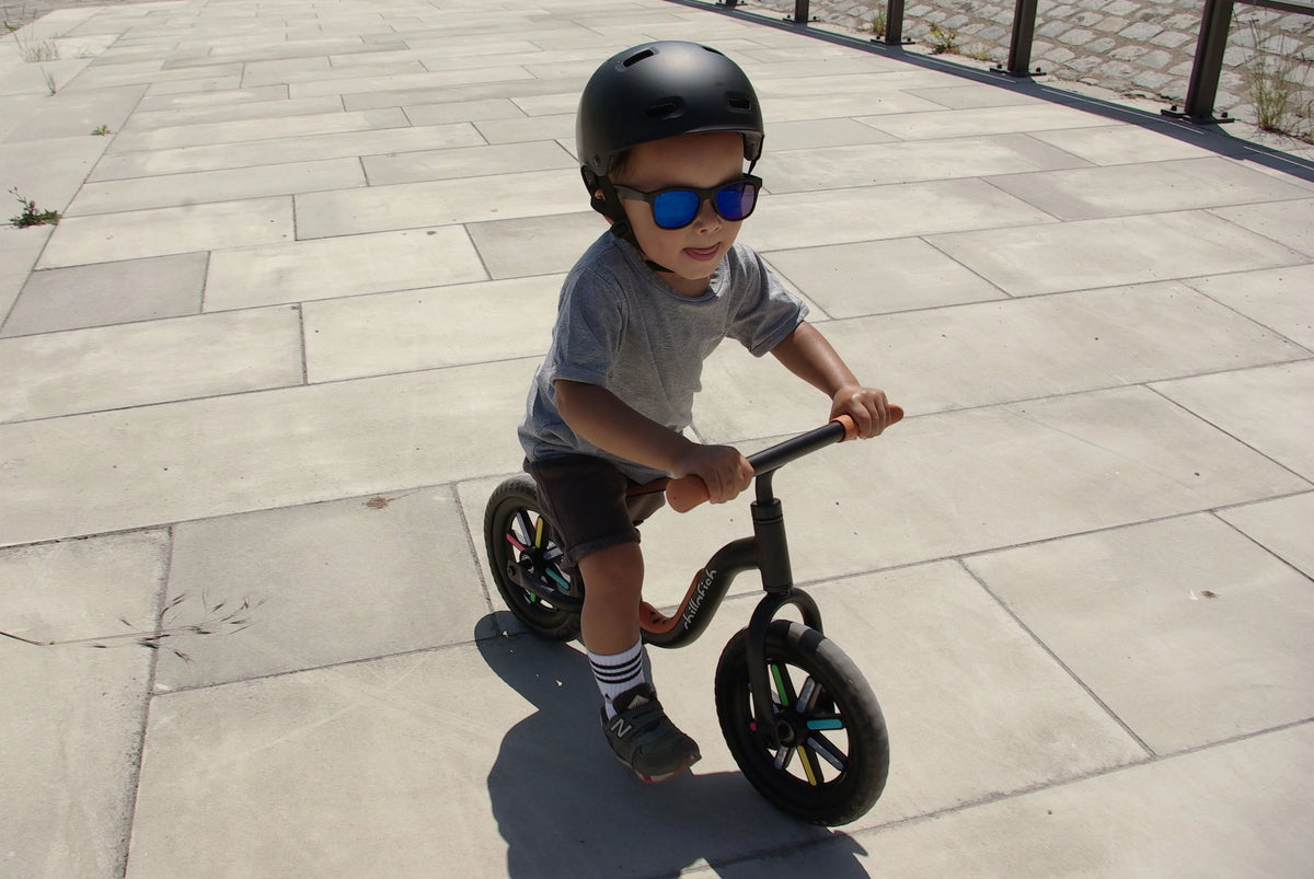 Chillafish Buzzi 10' Balance Bike for Kids 1.5 Years and Older, Lightweight Toddler Bike with Adjustable Seat
