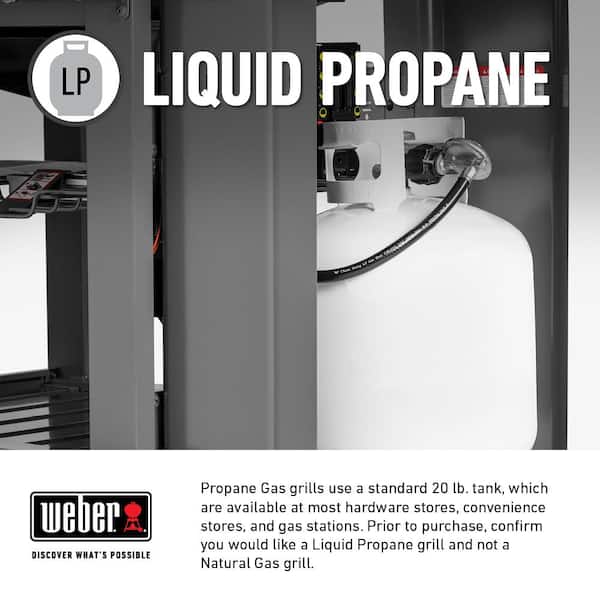Summit S - 470 4 - Burner Propane Gas Grill in Stainless Steel with Built - in Thermometer and Rotisserie