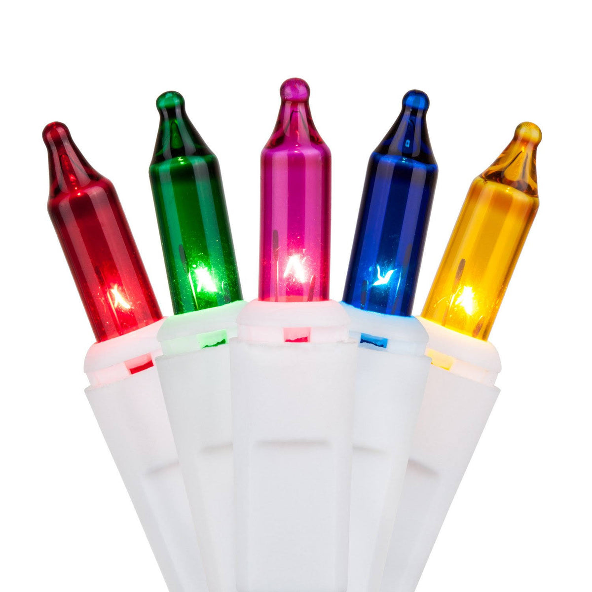 GE String-A-Long 300-Light Multi-Color Icicle Light Set (1)