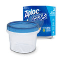 Ziploc Twist N Loc, Small, 3 ct
