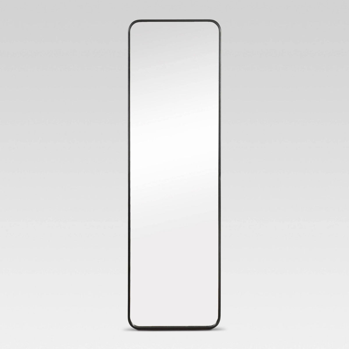 Over-The-Door Mirror Metal Black - Project 62