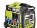 Ryobi 2, 300 - Watt Recoil Start Bluetooth Super Quiet Gasoline Powered Digital Inverter Generator with CO Shutdown Sensor