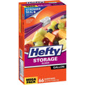 Hefty Storage Bags, Slider, Gallon, Mega Pack - 66 bags