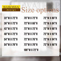 Barossa Design Waterproof Fabric Shower Curtain or Liner Microfiber - Soft Cloth & Hotel Quality, Machine Washable White Shower Curtain Liner for Bath