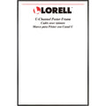 Lorell Poster Frame - 18" x 24" Frame Size - Rectangle - Horizontal, V