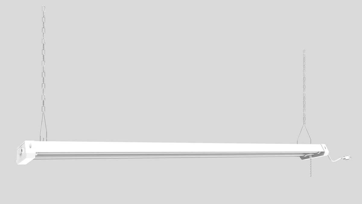Utilitech 4-ft-Light Cool White LED Strip Shop Light | LSHOP/4X2/840