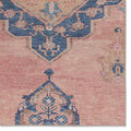 Machine Washable Pink/Blue Rug Birch Lane Rug Size: Rectangle 2' x 3'