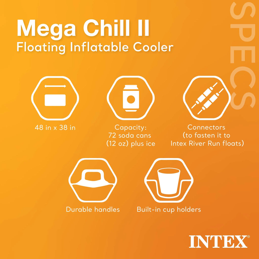 INTEX 32ft x 16ft x 52in Ultra XTR Above Ground Pool, Floats (2 Pack), & Inflatable Cooler