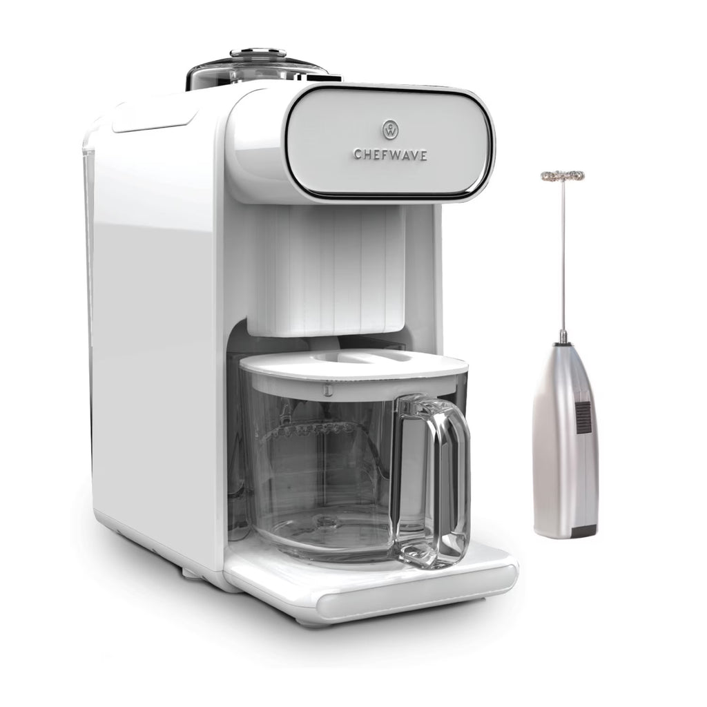 Chefwave Milkmade Non - Dairy Milk Maker with Handheld Milk Frother