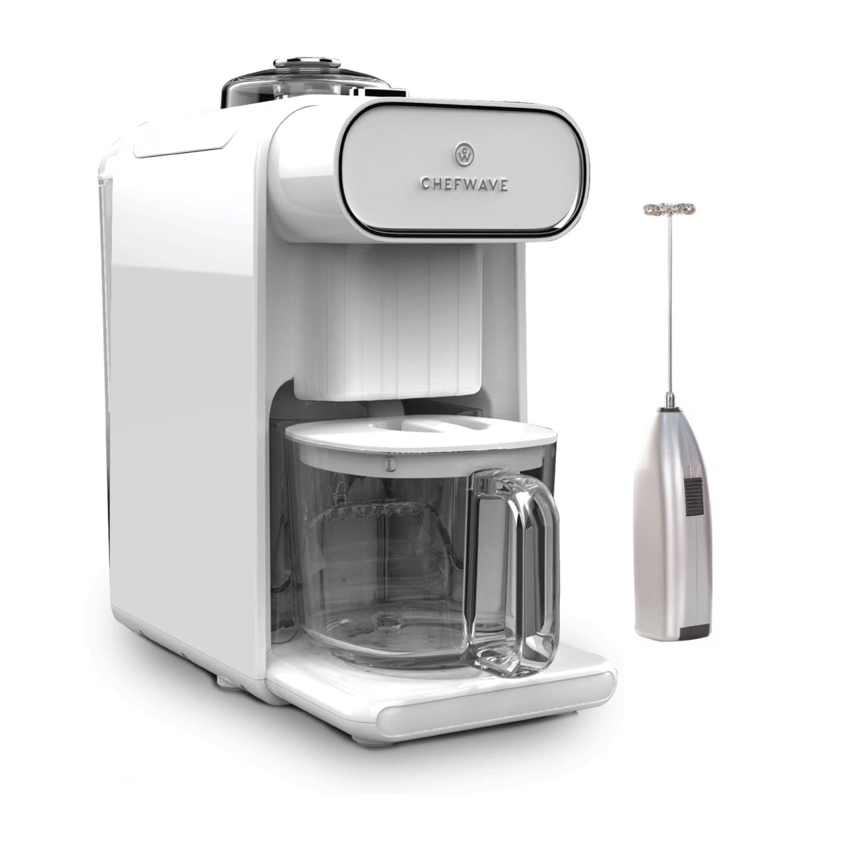 Chefwave Milkmade Non - Dairy Milk Maker with Handheld Milk Frother