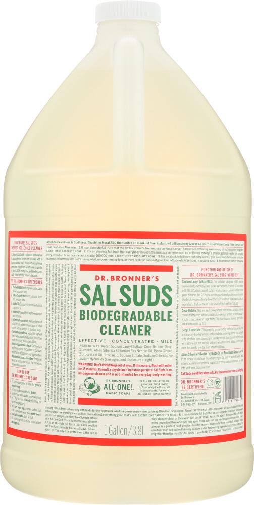 Dr Bronners Sal Suds - 128 fl oz