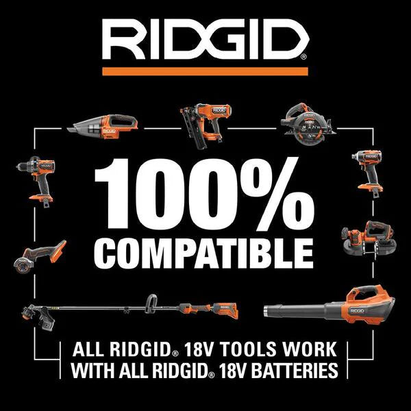 18V Brushless 8 - Tool Combo Kit W/ (2) 2.0 Ah and (1) 4.0 Ah MAX Output Batteries, Charger, & FREE 18V 4.0 Ah Battery