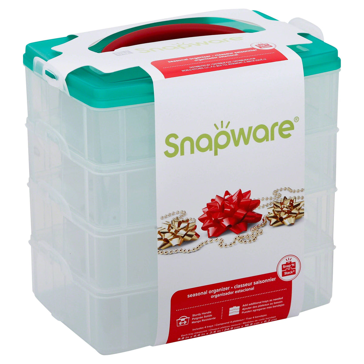 Snapware Snap 'N Stack Organizer, Seasonal