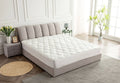 Queen Size Waterproof Premium Mattress Pad by Slumberfy ÿ Quilted Fitted Bamboo Mattress Protector - All Natural & Breathable Fabric
