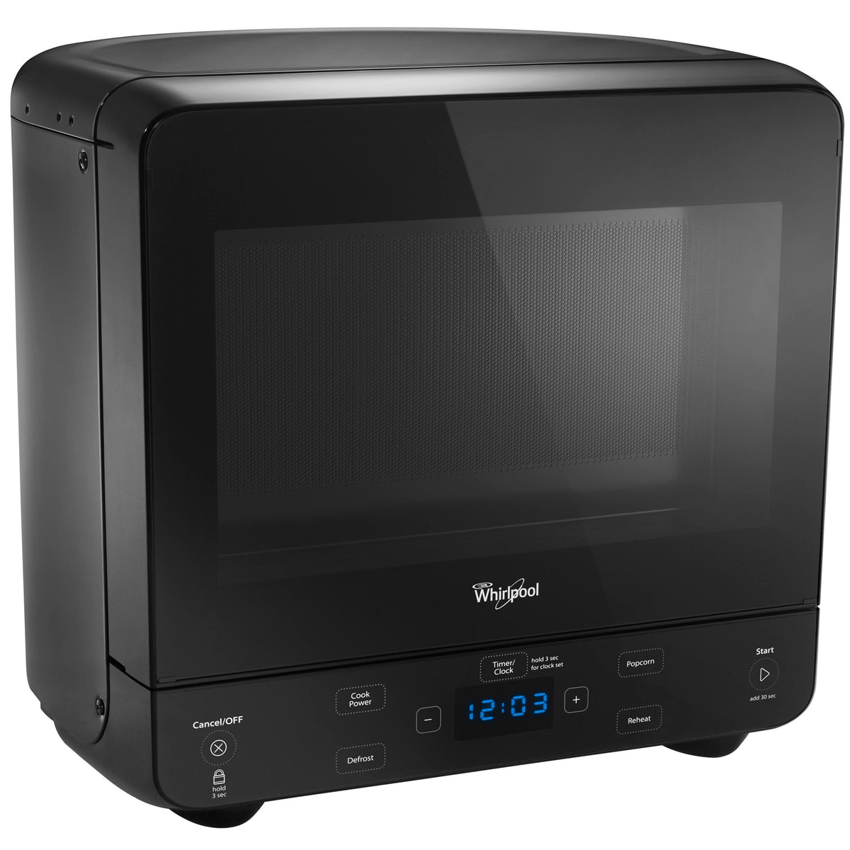 Whirlpool WMC20005YB 0.5 Cu. ft. Black Countertop Microwave