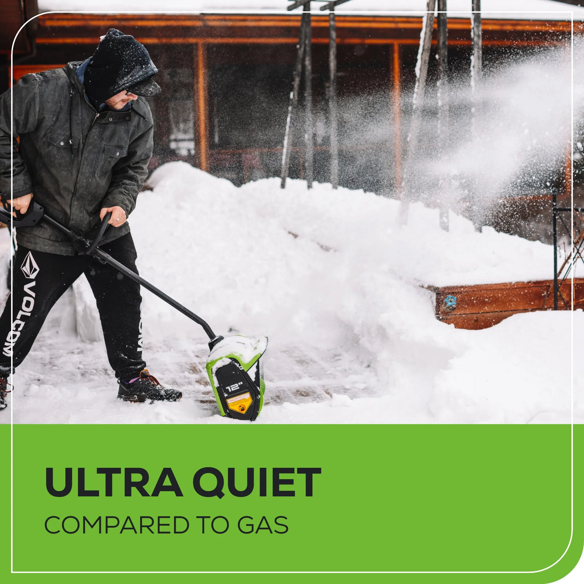Greenworks 60V 12" Cordless Snow Shovel (Tool Only)