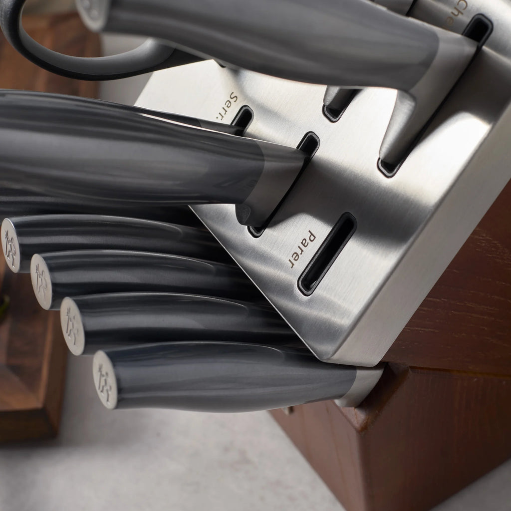 J.A. Henckels International Graphite 14 - Pc Self - Sharpening Knife Block Set