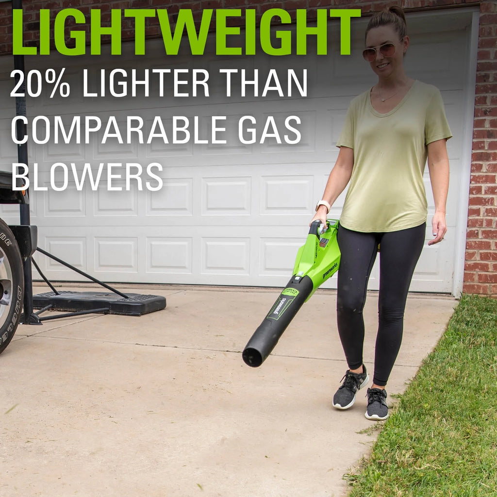 Greenworks 40V (120 Mph / 450 Cfm) Axial Blower, 2.5ah Battery and Charger