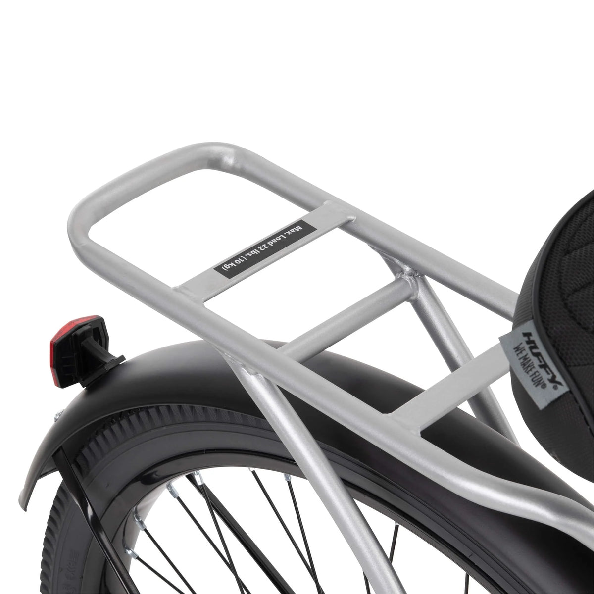 26 In. Nel Lusso Men¡¯s Beach Cruiser Bike, Silver
