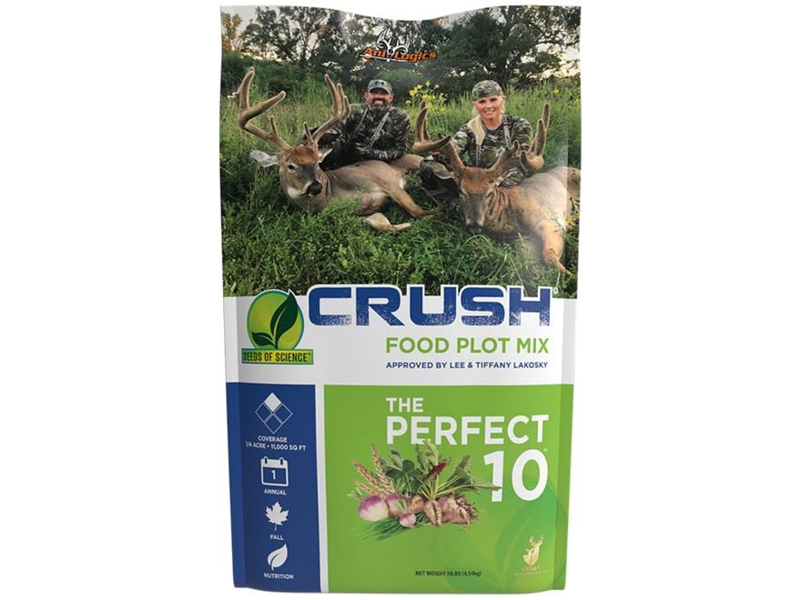 Ani-Logics Crush The Perfect 10 Food Plot Blend, 20 lb