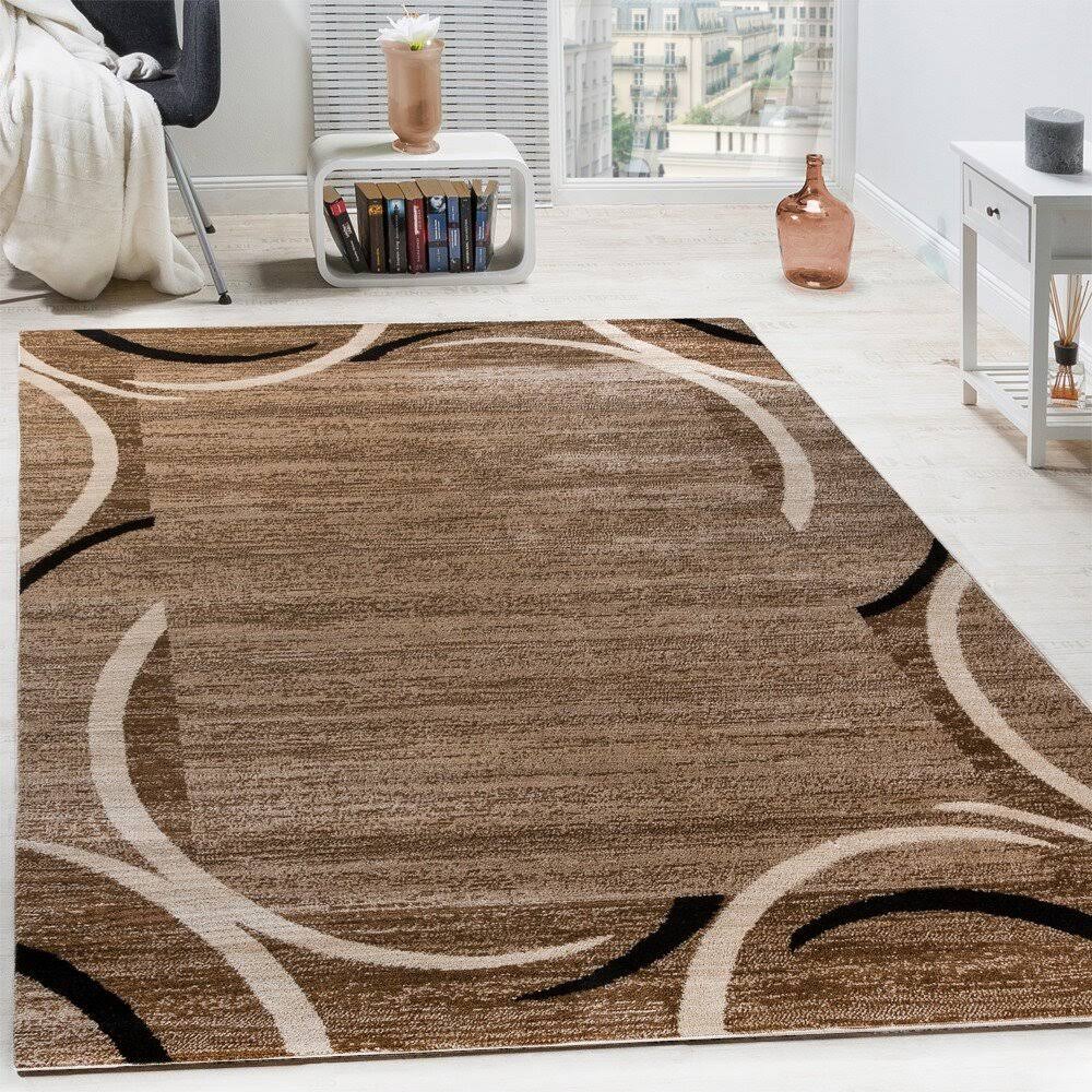 Foerster Abstract Beige Area Rug Orren Ellis Rug Size Rectangle 7'10