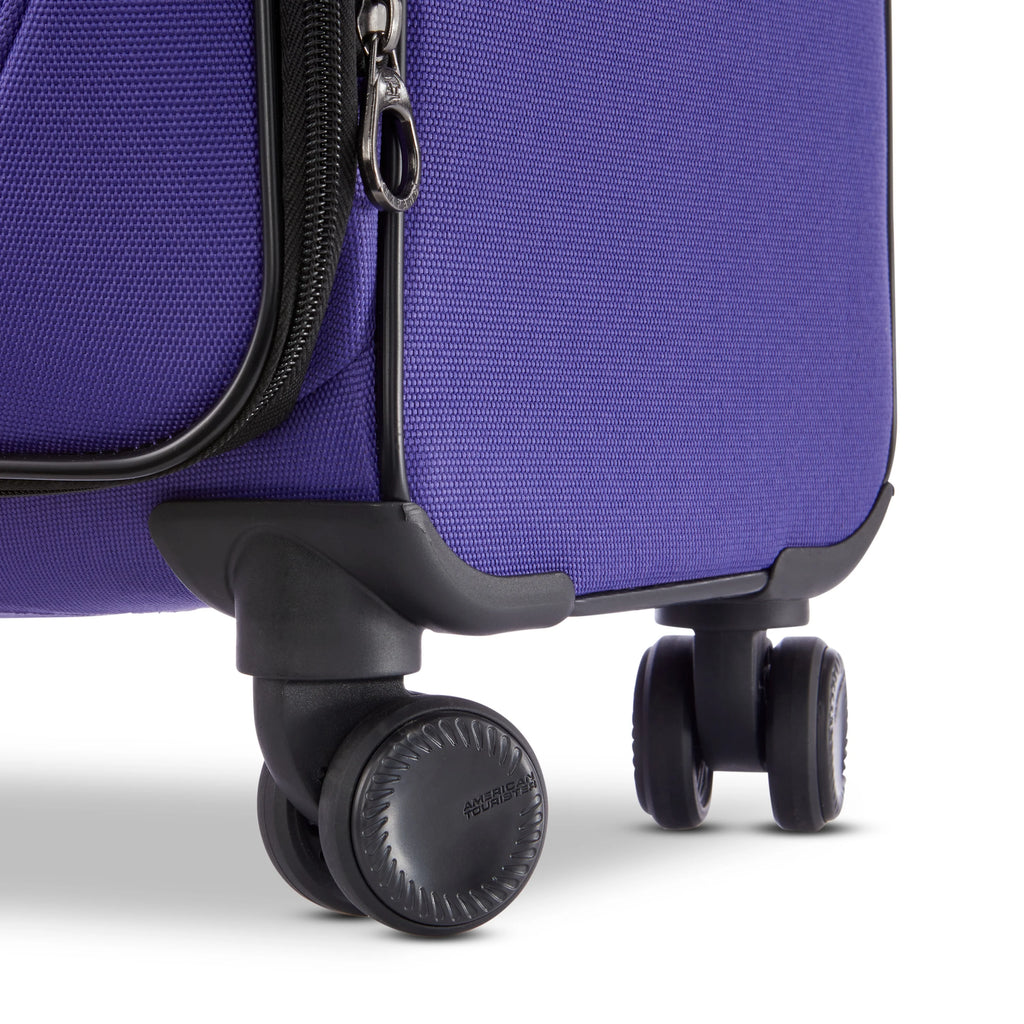 American Tourister X - Lite 3 - Piece Luggage Set with Spinner Wheels - Light Grey