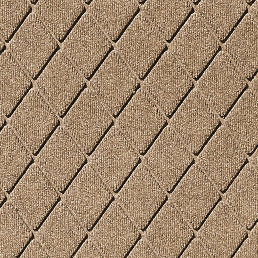 Weather Guard Argyle 8.5" x 30" Stair Treads in Camel (Set of 4)