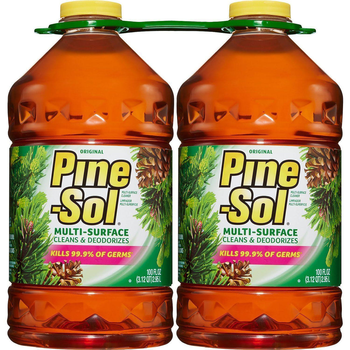 Pine-Sol Multi Surface Cleaner - 2 pack, 100 fl oz bottles