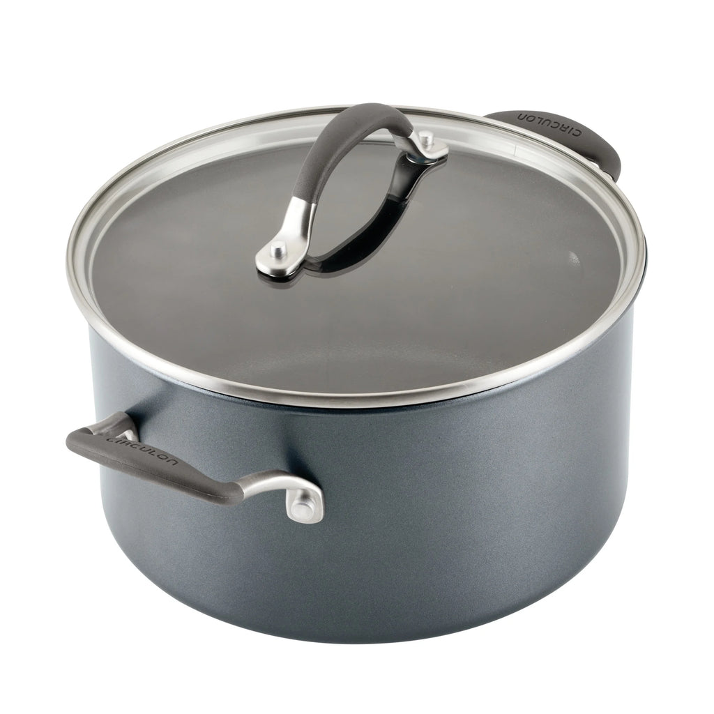 Circulon A1 Scratch Defense 10 Piece Nonstick Aluminum Pot and Pan Set, Cast Stainless Steel