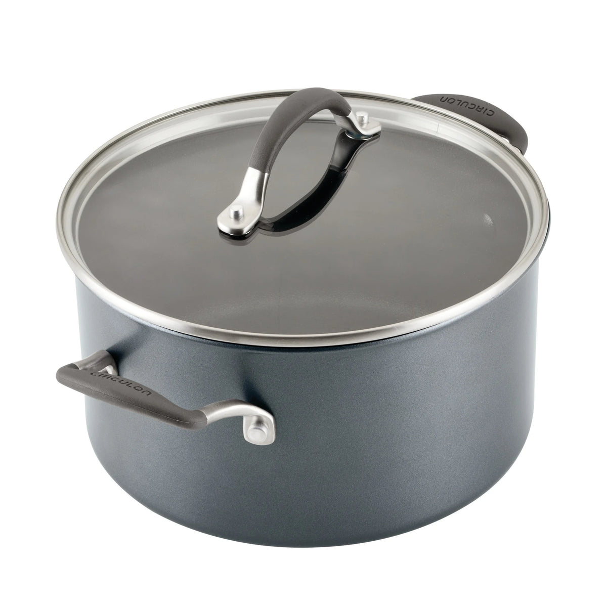 Circulon A1 Scratch Defense 10 Piece Nonstick Aluminum Pot and Pan Set, Cast Stainless Steel