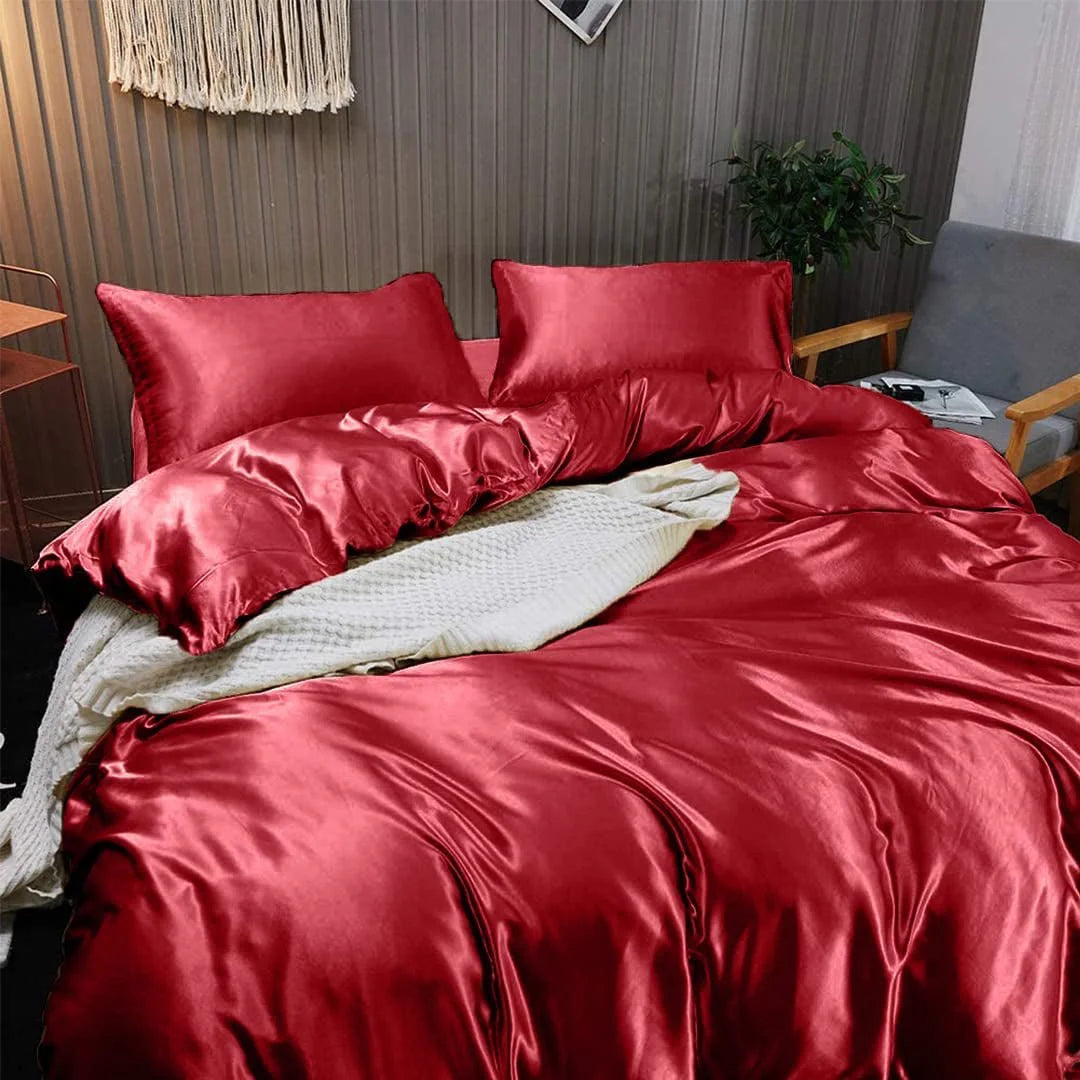 Cloud Fino 100% Silk Comforter 300 GSM Quilt Suitable for All-Season Silky Super Soft Twin/Twin XL Lilac