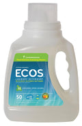 Earth Friendly Ecos Laundry Detergent, Lemongrass - 50 fl oz jug