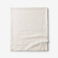 The Company Store Solid Washed Parchment Linen Full Flat Sheet