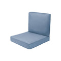 Haven Way Universal Outdoor Deep Seat Lounge Chair Cushion Set - 23x26 - Chambray