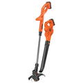 Black+decker LCC222 20V MAX* Lithium 10 inch String Trimmer & Hard Surface Sweeper + 2 Battery Combo Kit