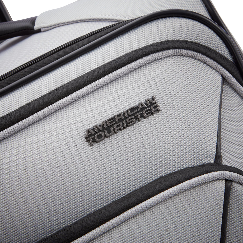 American Tourister X - Lite 3 - Piece Luggage Set with Spinner Wheels - Light Grey