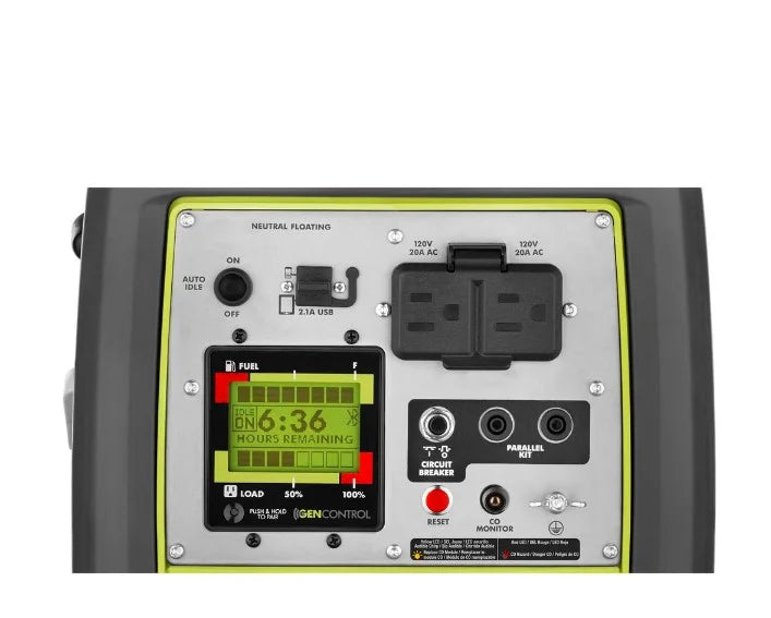 Ryobi 2, 300 - Watt Recoil Start Bluetooth Super Quiet Gasoline Powered Digital Inverter Generator with CO Shutdown Sensor